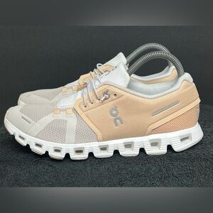 Women’s On Running Cloud 5 Fuse 'Savannah Pearl' 68.98805 SIZE 9 LIKE NEW